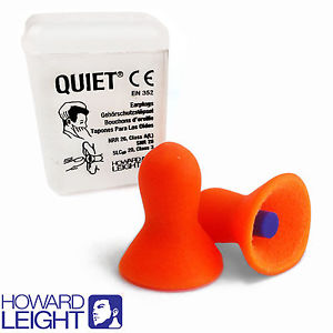 Howard leight quiet uncorded reusable ear plug includes carry case